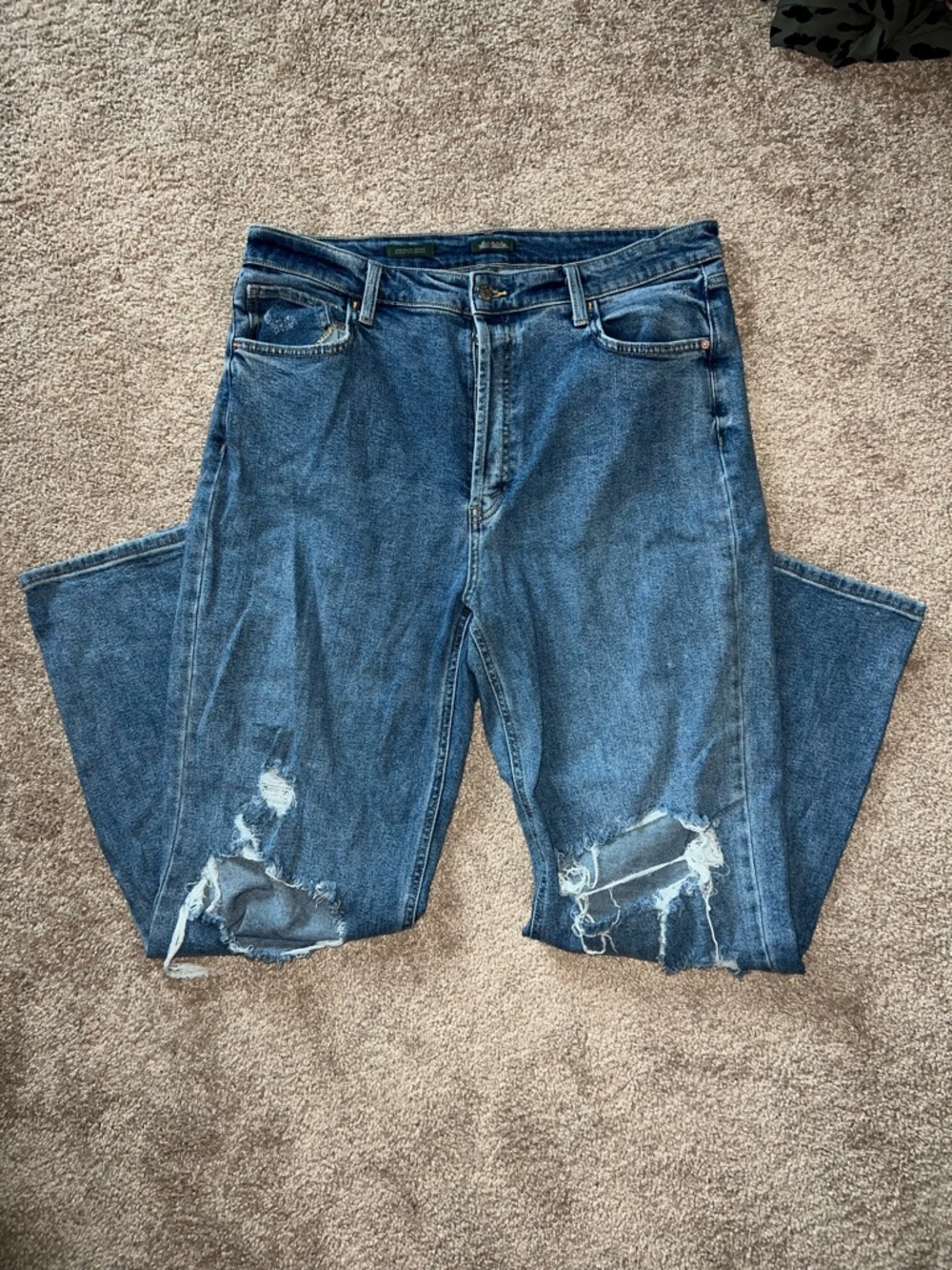 wild fable Super High-Rise Straight Jeans